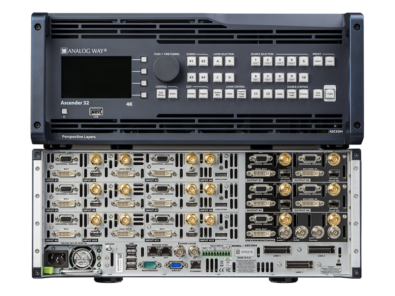 Noleggio mixer video Ascender 32 4K PL – AvSet Produzioni SpA