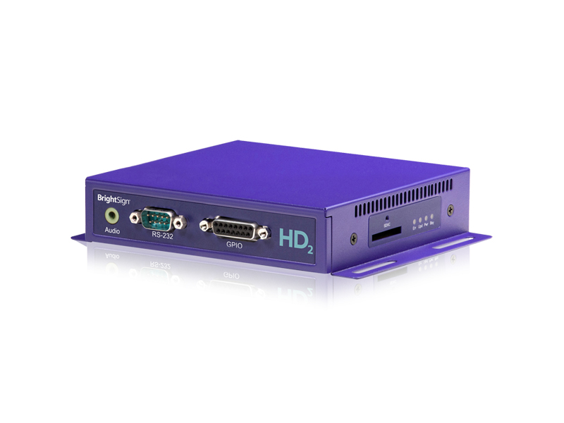 Noleggio Media player BrightSign HD222 e HD1022 – AvSet Produzioni SpA
